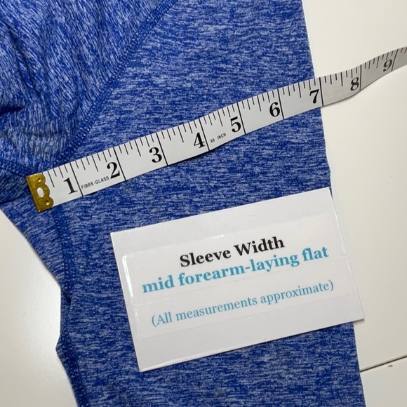 Nike Running 3/4 Zip Pullover Long Sleeve Blue XL - Picture 8 of 12